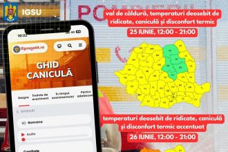 România intră sub asediul caniculei