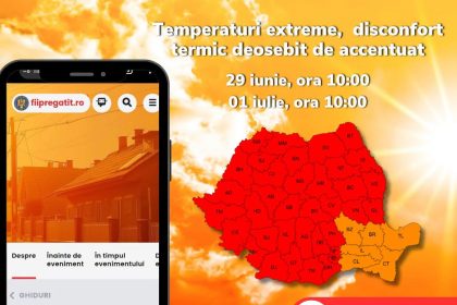România este sub Cod Roșu