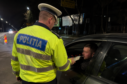 Șofer prins băut la volan