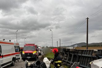 Un șofer și-a pierdut viața