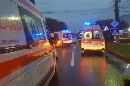 Accident pe DN1A