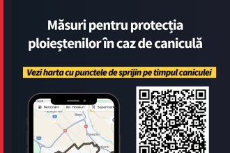 Ploieștiul se pregătește pentru caniculă