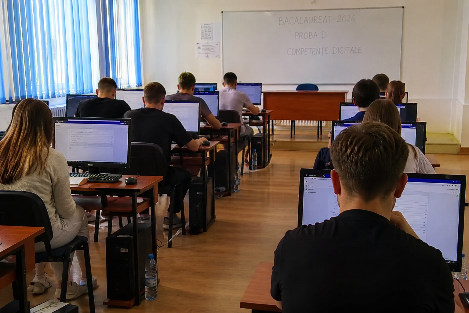 Emoții pentru absolvenți