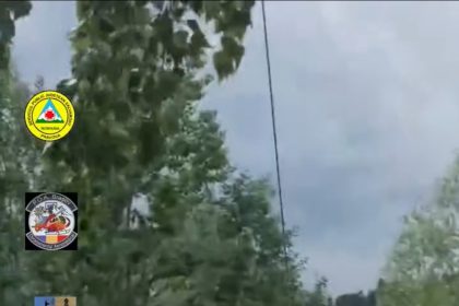 Bărbat salvat cu elicopterul