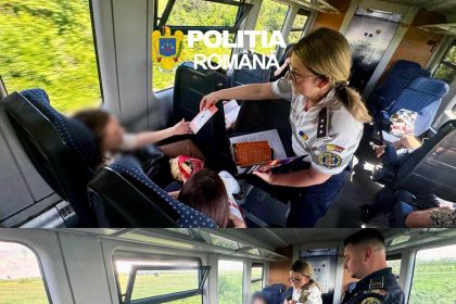 Polițiștii au dus mesajele de prevenire