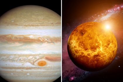 Venus și Jupiter