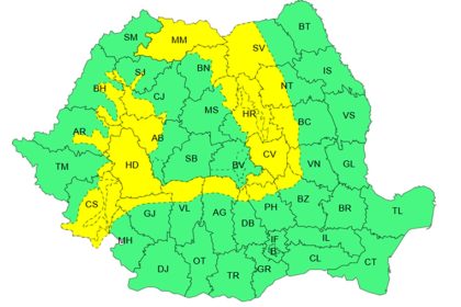Vremea se schimbă brusc