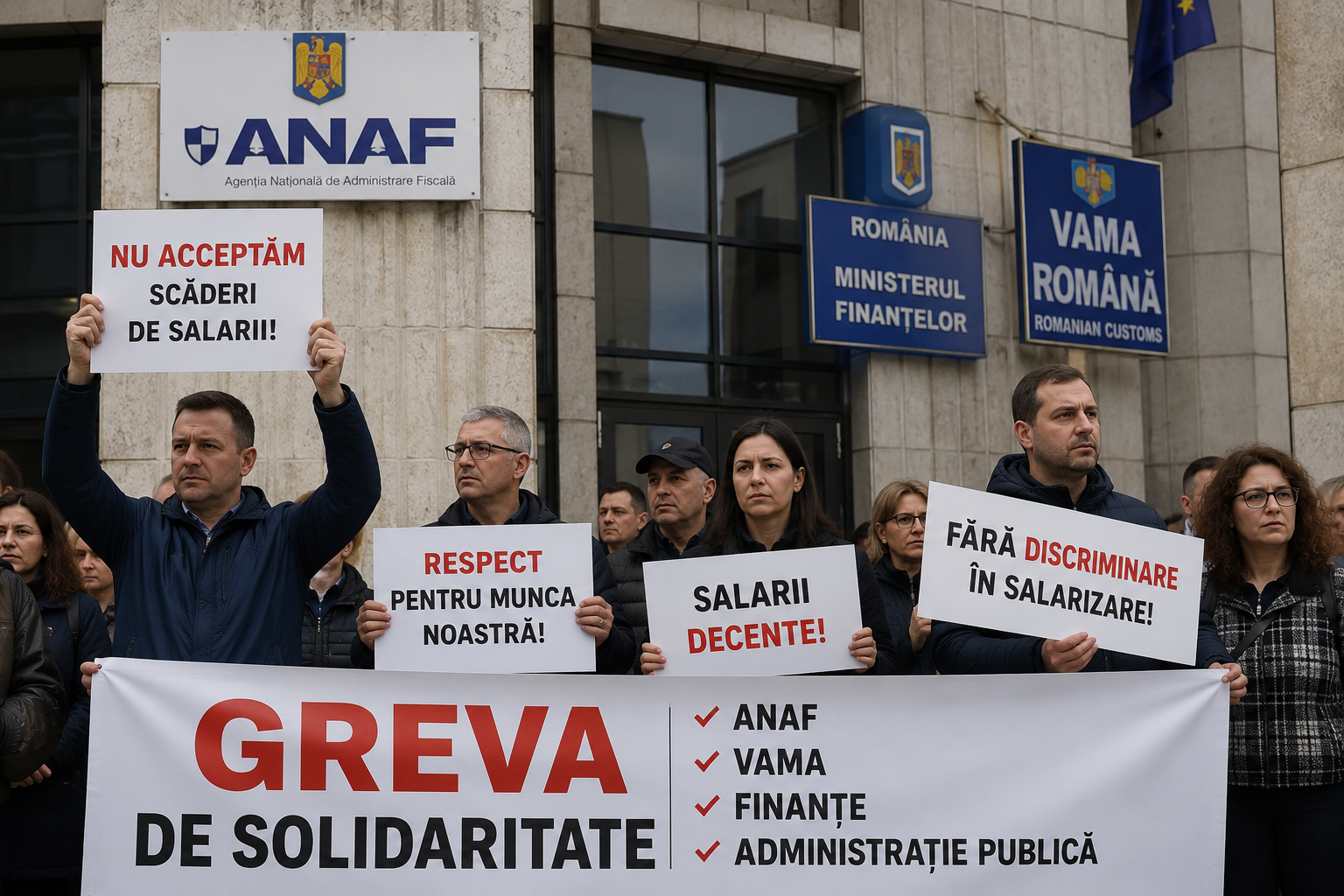 Protestele din sectorul public