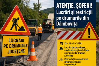 Lucrări pe mai multe drumuri