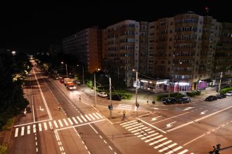 Lucrările pentru marcajele rutiere