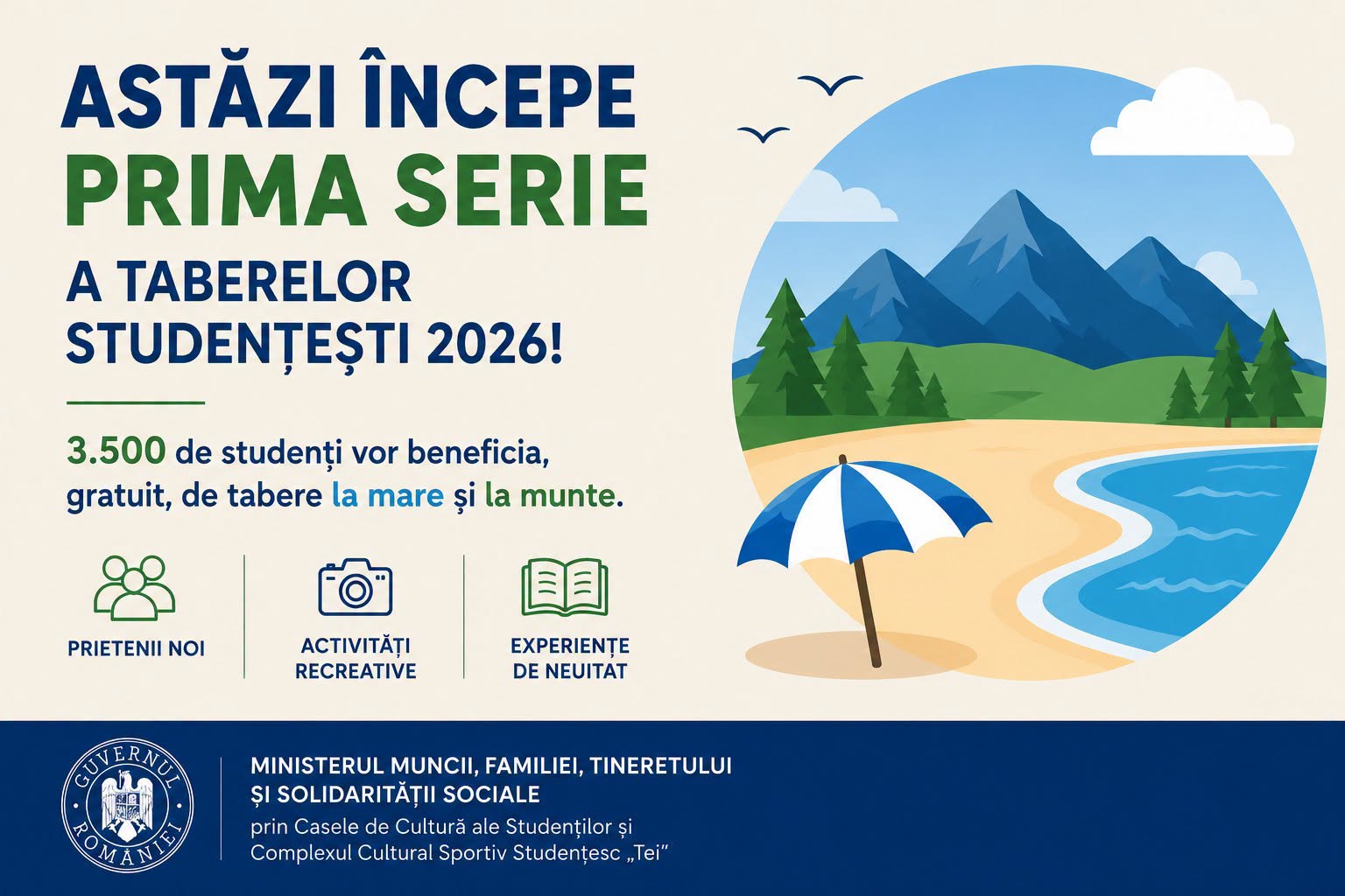 Au început Taberele Studențești