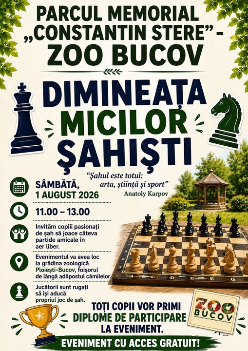 Dimineață dedicată șahului