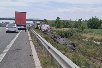 Tragedie pe Autostrada Soarelui