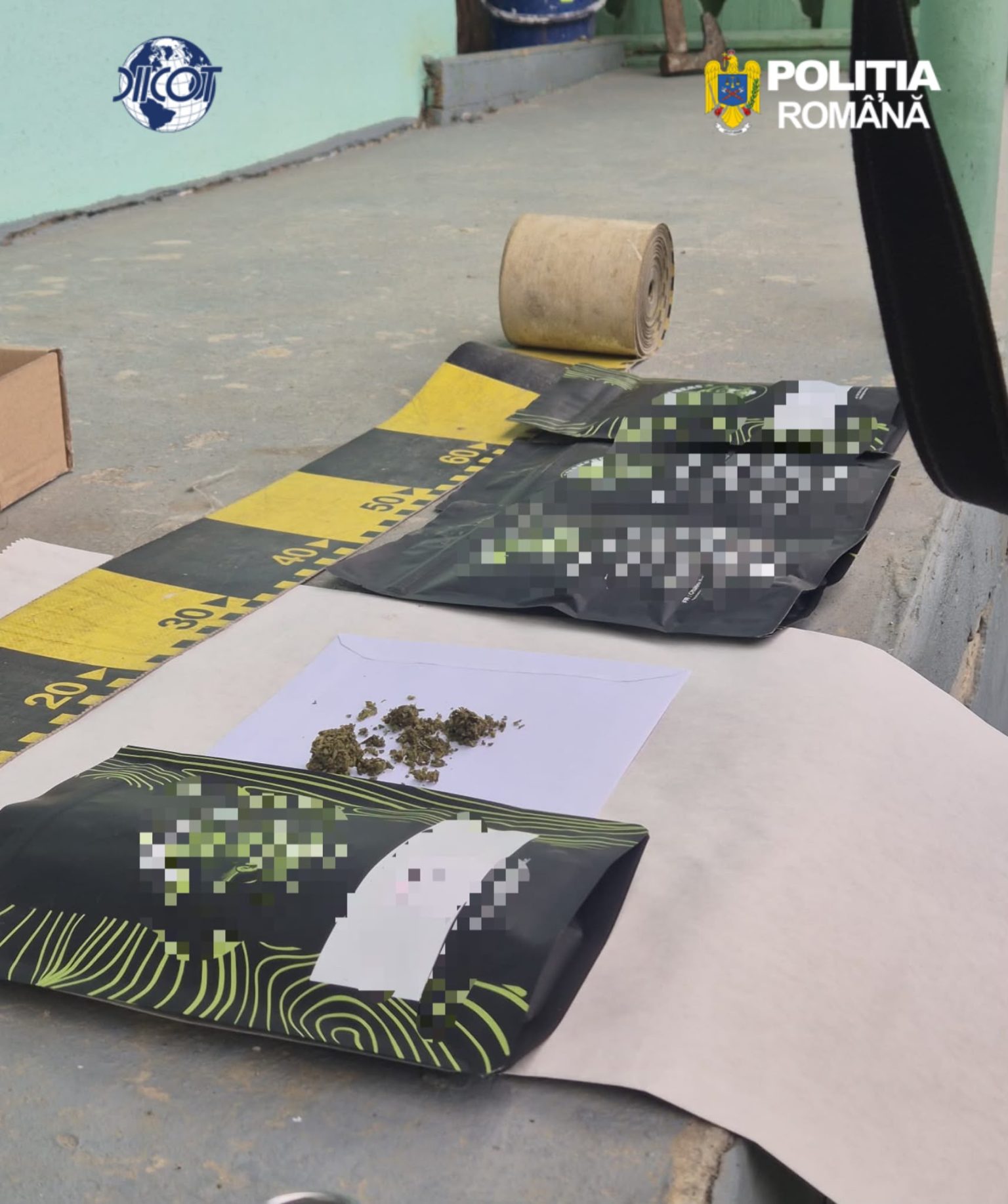 Bărbat prins în flagrant