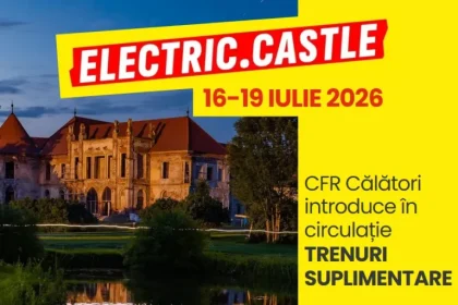 Trenuri suplimentare pentru Electric Castle.