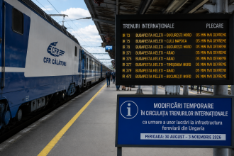 Program modificat pentru mai multe trenuri