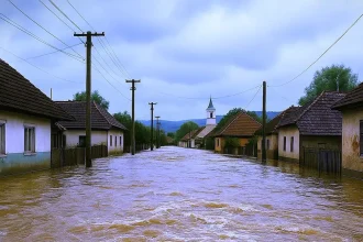 Posibile inundații în 27 de județe