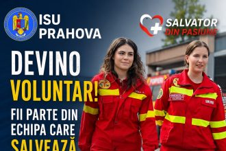 ISU Prahova caută noi voluntari