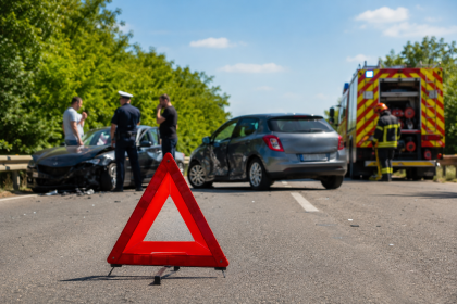 Accident pe Centura de Est