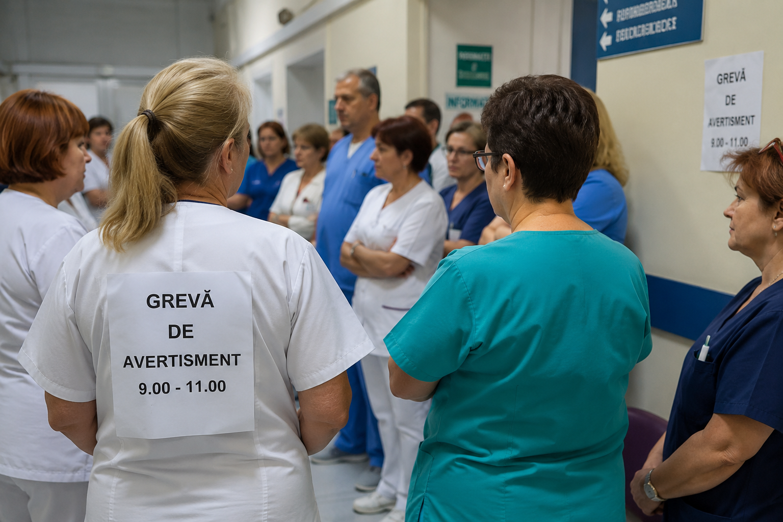 Grevă în sute de spitale