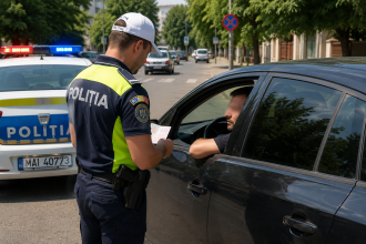 Șofer prins la volan deși avea permisul