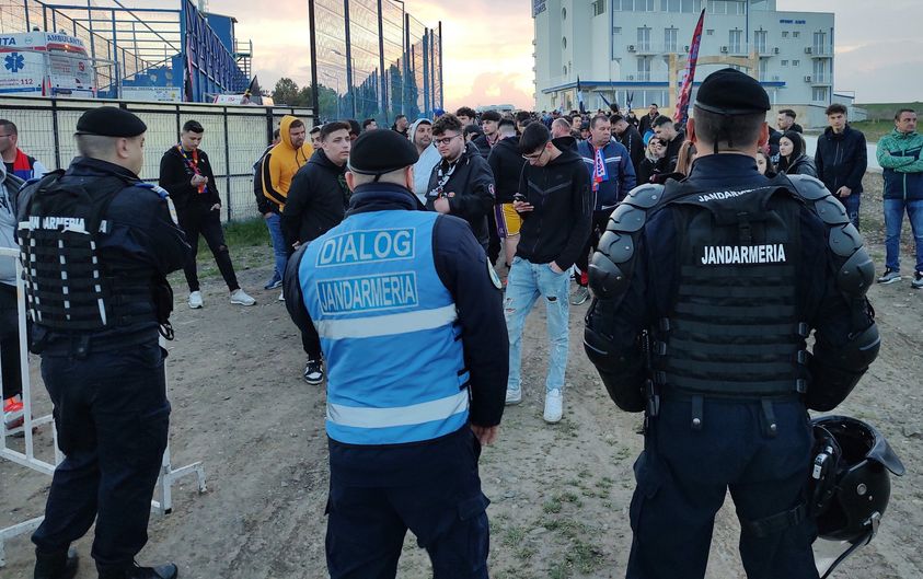 Trafic restricționat în jurul stadionului