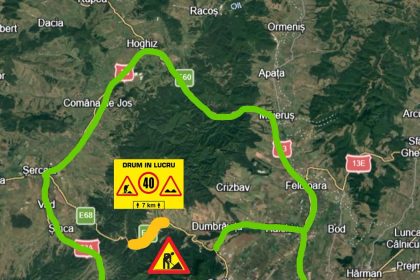 Alertă pe DN1