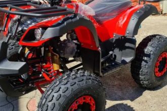 ATV scăpat de sub control