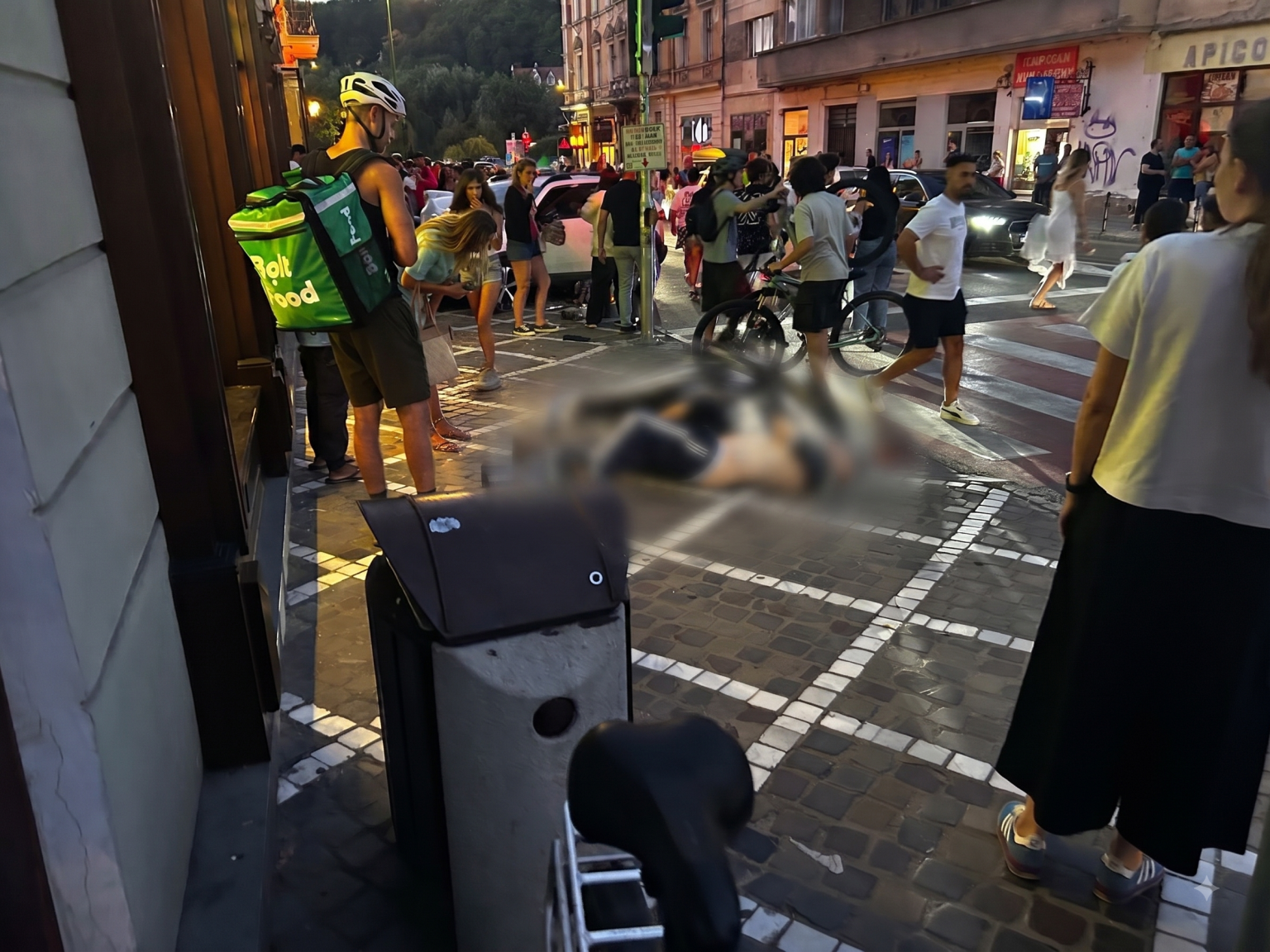 Tragedie în centrul Brașovului