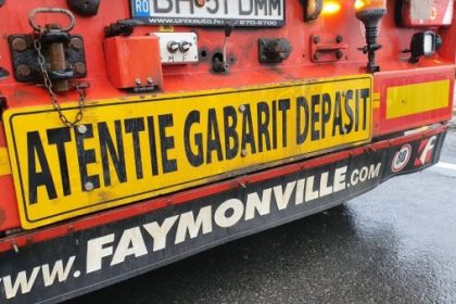 17 transporturi agabaritice uriașe