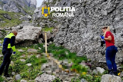Trupul tânărului britanic