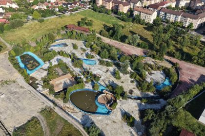 Fostul Ștrand Noua se transformă într-un uriaș parc sportiv. Investiție de milioane pentru copii și familii