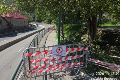 Acces interzis pe o pasarelă
